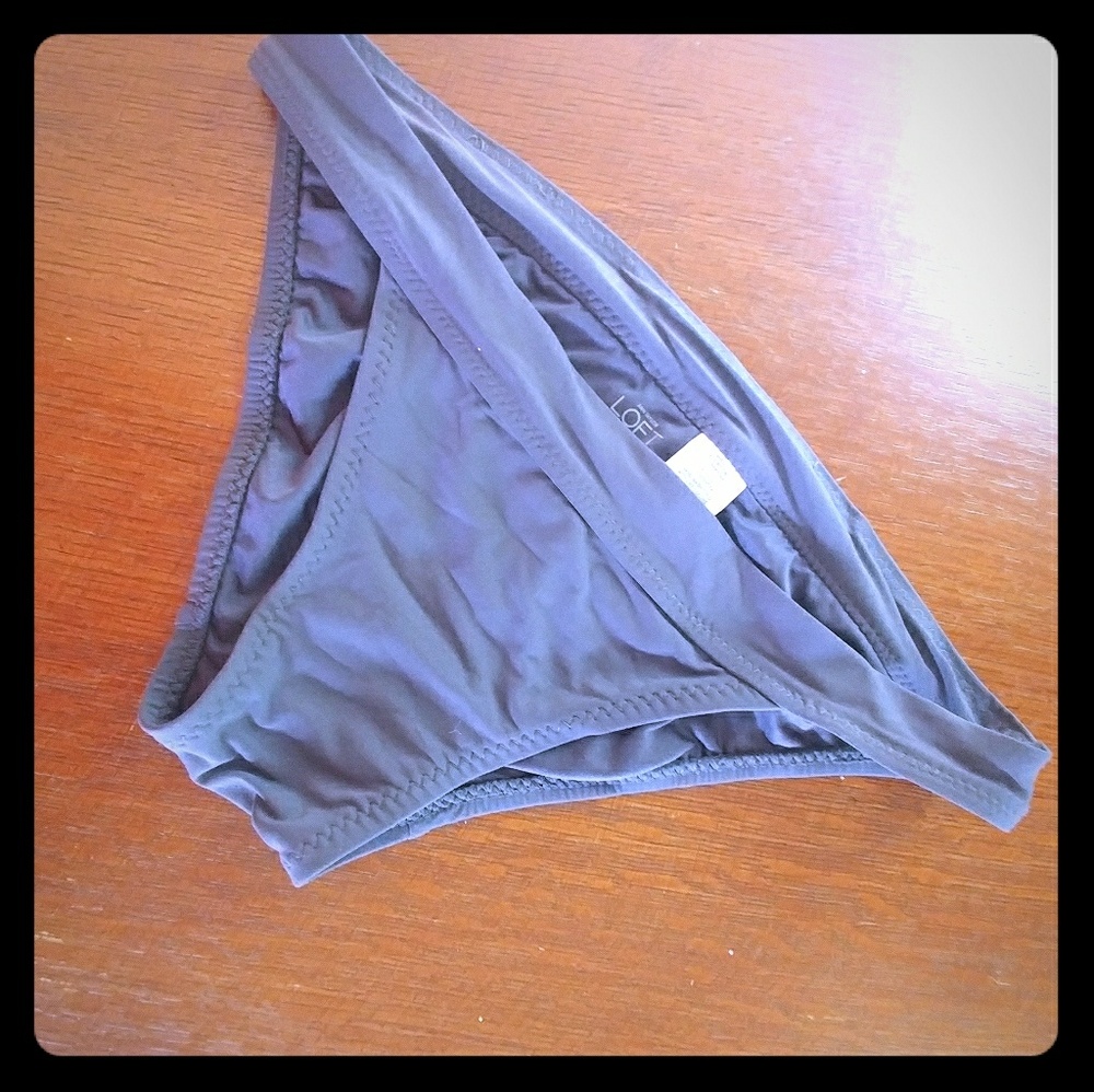 Loft xs bikini bottoms gray